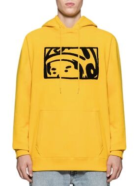 Billionaire boys club vintage arch hoodie radiant yellow